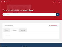 Tablet Screenshot of lyg.tournamentsoftware.com