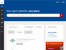 Tablet Screenshot of ntf.tournamentsoftware.com